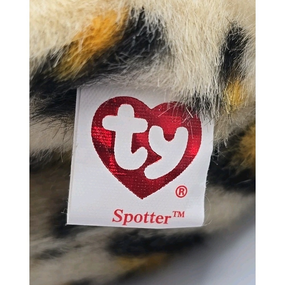 2005 Ty Beanie Baby "Spotter" Retired Leopard BB13 - Picture 3 of 5